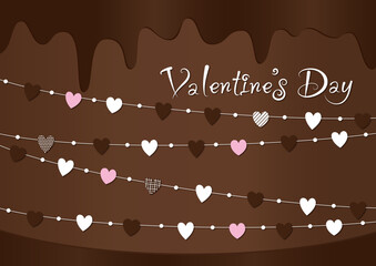 Valentine's Day　Chocolate Cake