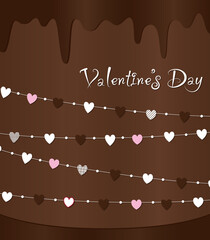 Valentine's Day　Chocolate Cake