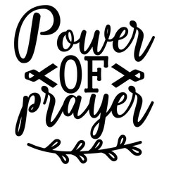 power of prayer