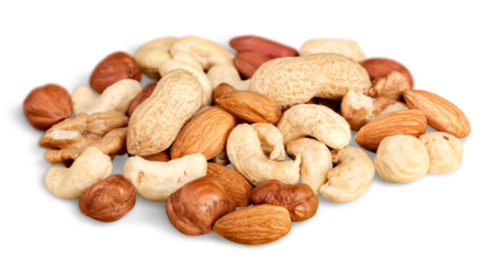 Mix of Tasty healthy nuts set