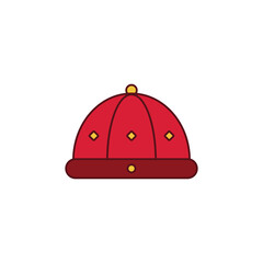 The Chinese Hat theme icon is suitable for web, apk or additional ornaments for your projects about Chinese New Year
