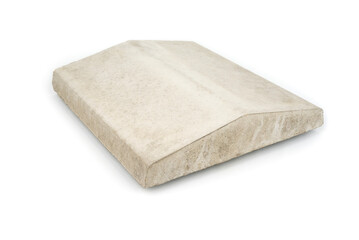 Precast Concrete Wall Cap on a white background