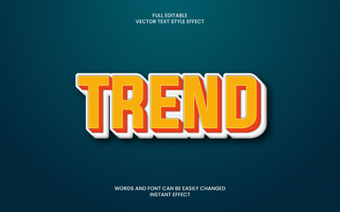 Trend Text Effect