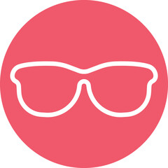 Glasses Vector Icon
