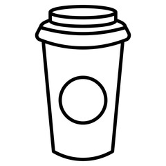 bottle coffee icon