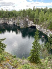 lake in the mountains