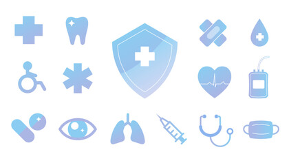 Set of Medical Icon Vectors