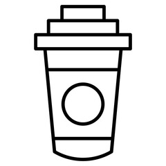 bottle coffee icon