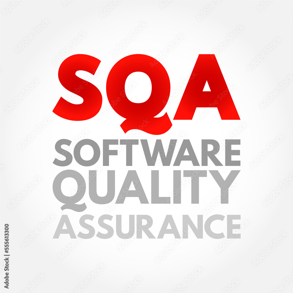 Poster sqa software quality assurance - practice of monitoring the software engineering processes and metho