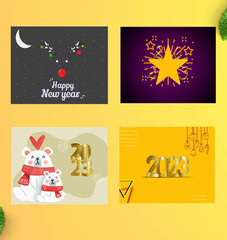 Various wallpapers to celebrate the new year are ready to be downloaded at any time and you can choose whatever you like