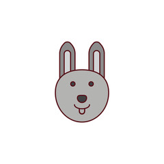 The Rabbit theme icon is suitable for web, apk or additional ornaments for your projects about Chinese New Year