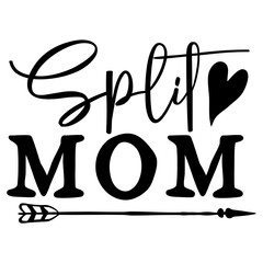 Split Mom SVG