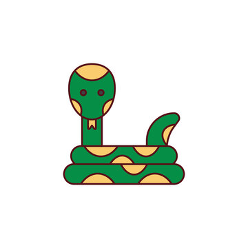 the snake themed icon is suitable for web, apk or additional ornaments for your project about the chinese new year