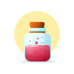 Potion Vector Illustration Colorful