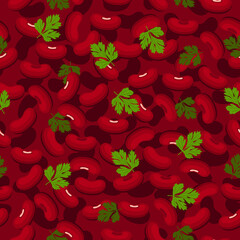 Wallpaper with a bean pattern. The symbol is a bean doodle. Pea.