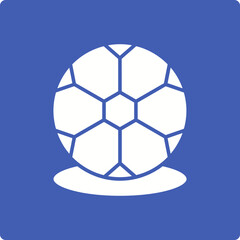 Fototapeta premium Soccer Ball Icon