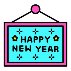 Photo Filled Line Icon