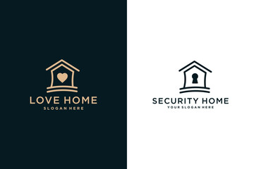 logo house