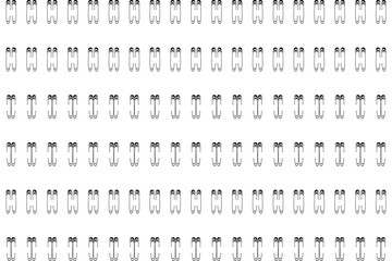 Seamless Motifs Pattern Inspired by Safety Pin for Decoration, Background, Website, Ornate, Fashion Pattern, Graphic Design Element. Vector Illustration