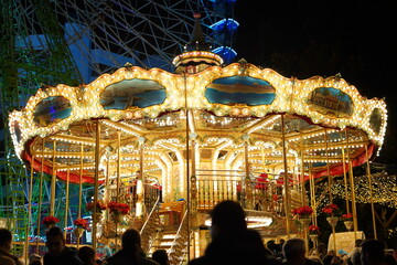 Parisian Carousel in Vigo Christmas