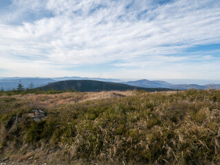 Obraz premium Krajobraz Beskid Śląski