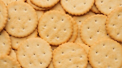 Salted Crackers cookies top view