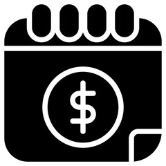 pay day glyph icon