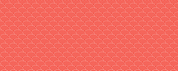 red Chinese seamless pattern vector