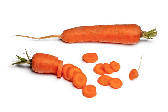 carrots isolated , png file