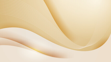 Modern abstract luxury soft beige gold background