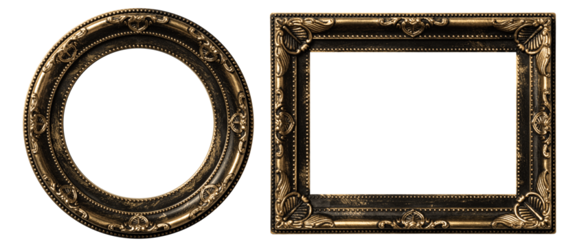 アンティークな額縁