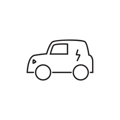 electric car icon