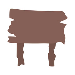 signboards with wooden plates