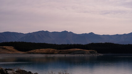 Fototapeta premium lake in the mountains