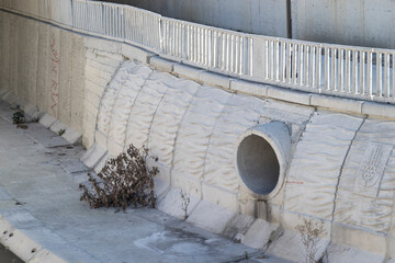 sewer drain connection open sewer and waterway