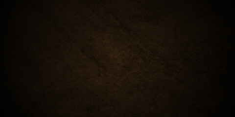 Black and brown stone concrete grunge wall texture and backdrop background anthracite panorama. Panorama dark black and brown stone marble slate backdrop vanttege background or texture.