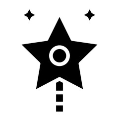 star stick glyph 