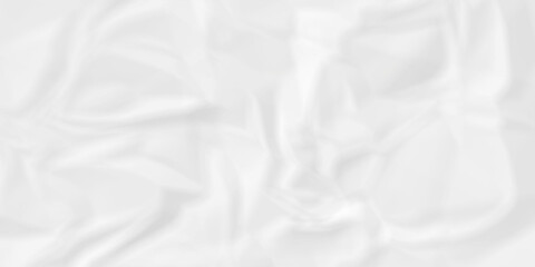 White paper crumpled texture. white fabric textured crumpled white paper background. panorama white paper texture background, crumpled pattern texture backgrund.