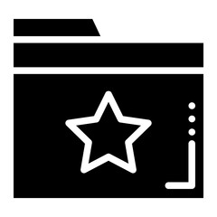 favorite folder glyph 