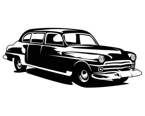 Fototapeta premium Chevy classic car logo - vector illustration, emblem design on white background. available eps 10.