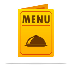 Fototapeta premium Restaurant menu vector isolated illustration
