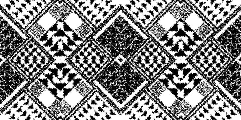 Fototapeta premium seamless ethnic pattern design.Geometric ethnic oriental ikat pattern traditional Design.ethnic oriental pattern,fabric,embroidery.Mexican pattern.merican pattern.latin african.indian fabric.Mexican
