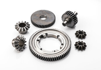 Precision CNC machined metal gears for industrial use