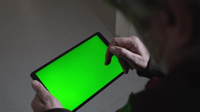 Tablette &eacute;cran vert 