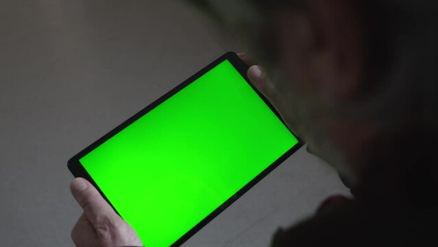 Tablette &eacute;cran vert 