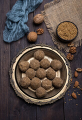 Methi Ladoo or Fenugreek Seed Ladoo is a traditional recipe which is more of an ayurvedic medicine than a sweetmeat.