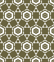 Abstract geometric pattern. A seamless background, vintage texture.	