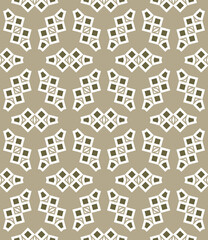 Fototapeta premium Abstract geometric pattern. A seamless background, vintage texture. 
