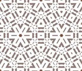 Abstract geometric pattern. A seamless background, vintage texture.	
