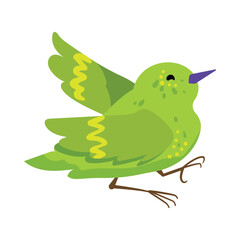 Vector illustration of bird.